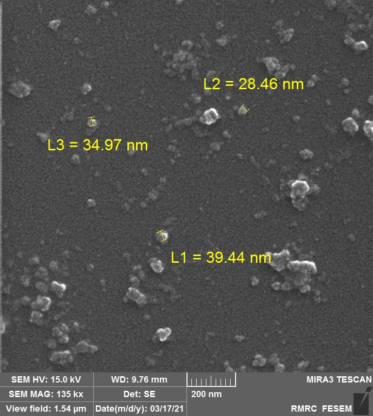 نانو ذرات سولفید مس - تصویر 2